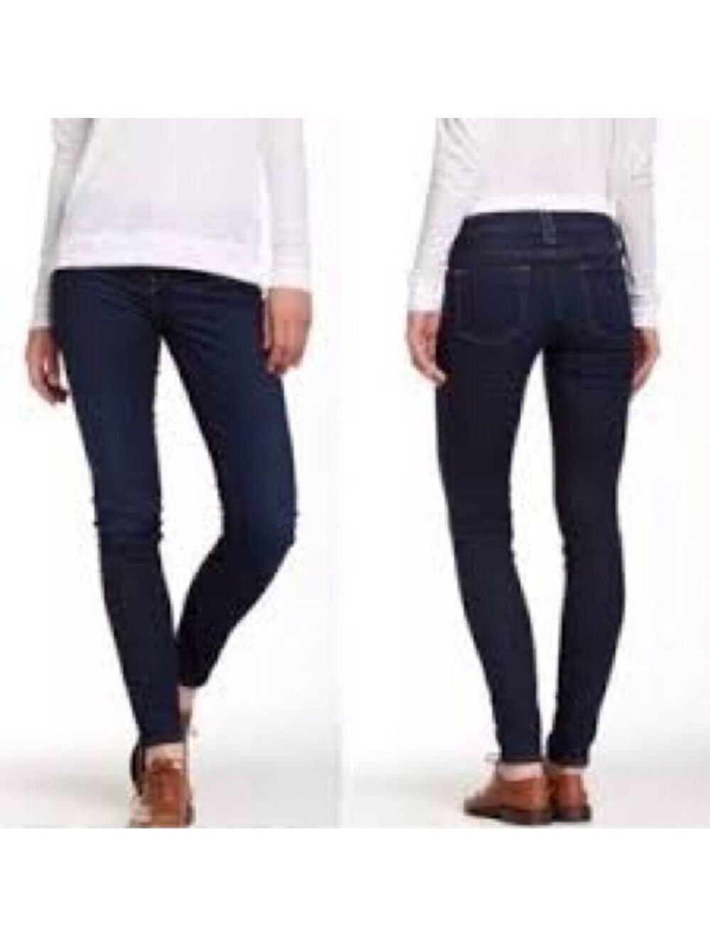 Vince Women's Dylan Skinny Dark Wash Jeans Sz 31
